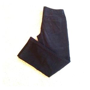 J.Crew Black Courderoys